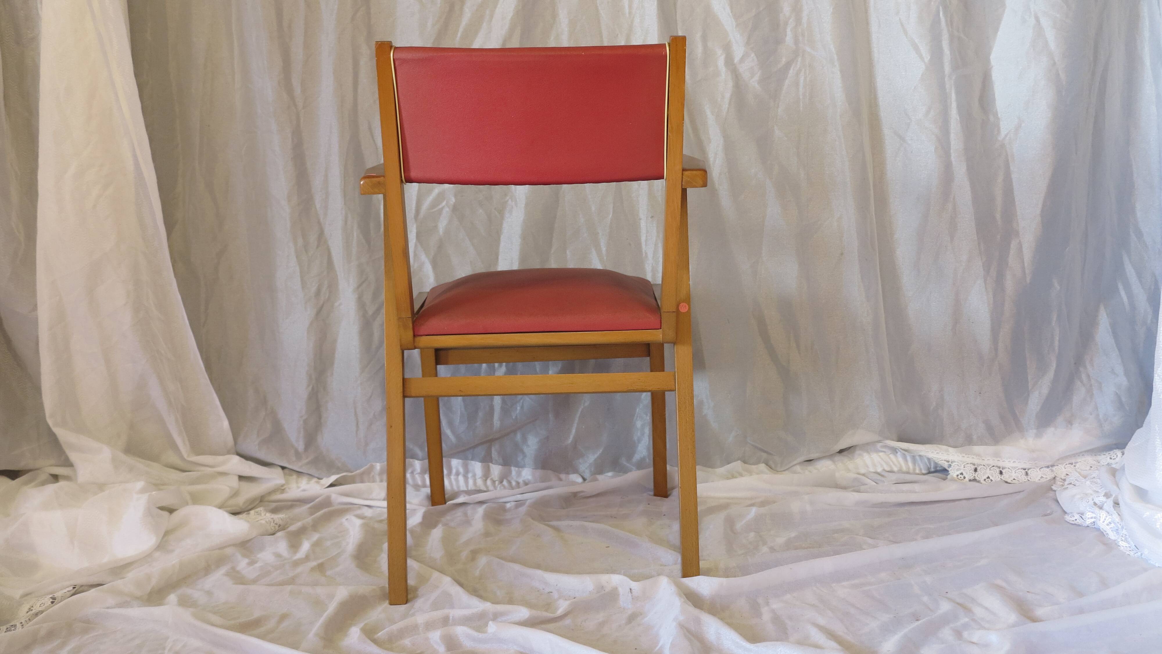 Vintage bridge chair