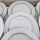 Set of 7 Limoges porcelain dinner plates from Maison Charles Ahrenfeldt