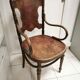 Old fischel armchair, bentwood chair