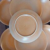 10 hollow stoneware plates