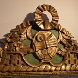 Times mirror Louis XVI wood Golden 117x220cm