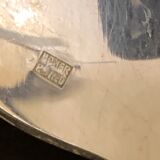 Housewife 38 pieces Christofle model Ribbons, silver metal, twentieth century