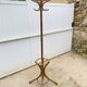 1960s bistro swivel parrot coat rack, curved wood