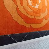 Tapis vintage 1970 Space Age