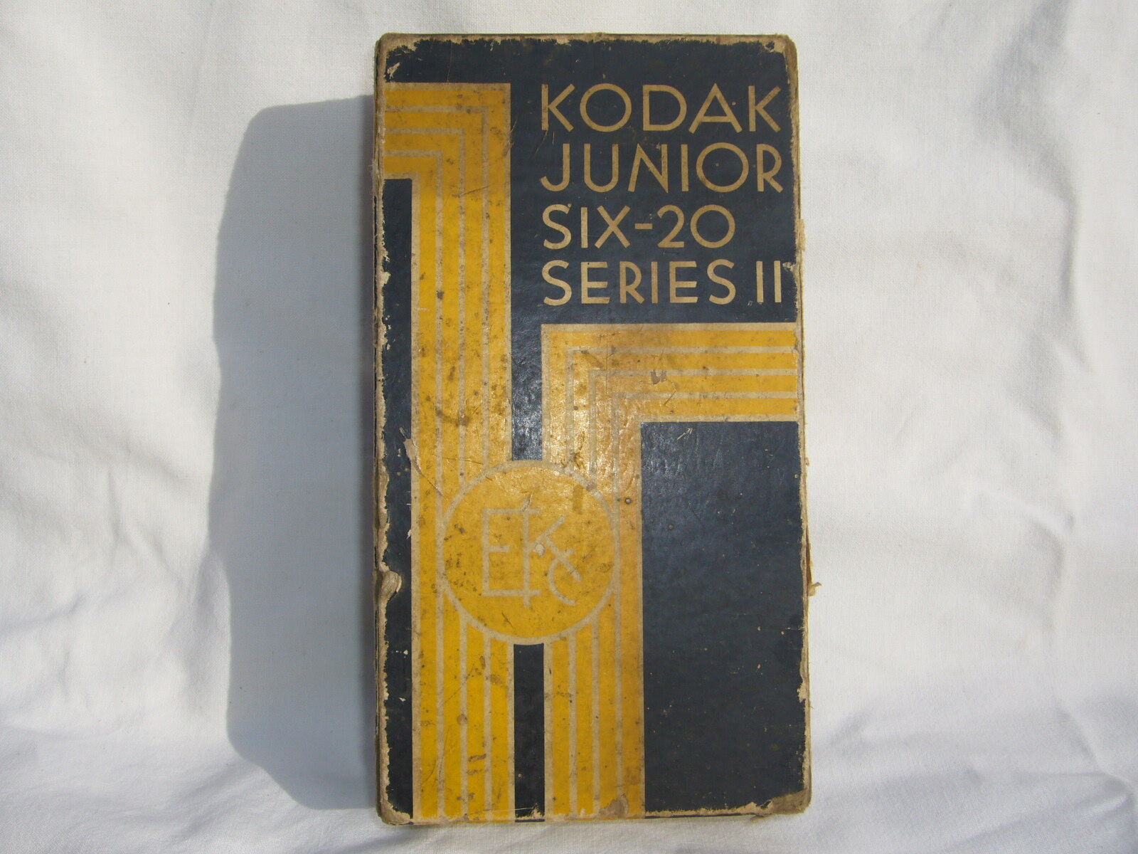 old KODAK junior six-20 series II camera with original box