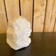 Sculpture visage de femme dans bloc en marbre 1900