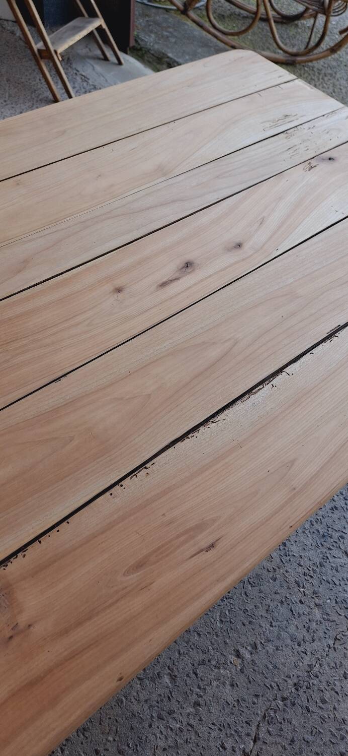 Antique farmhouse table