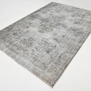 6x10 Black & Gray Oriental Style Turkish Rug, 201x301Cm