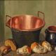 Superbe tableau signé nature morte du milieu du 20ème siècle