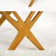 Retro Vintage Danish Oak Dressing Stool Ottoman Footstool Mid Century 60s 70s