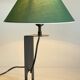 Lampe acier et tissu par madura