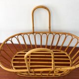 Vintage wicker bassinet  50