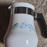 Vintage opaline carafe pitcher