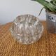 Glass flower vase