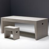 Bossche School Table by Dom Hans van der Laan & Jan de Jong, Netherlands, 1970s