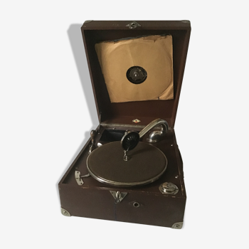 Phonograph suitcase 78rpm