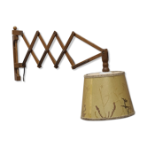 Vintage scissor lamp