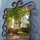 Miroir 1960 en fer forgé 117x46cm