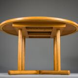 Danish extendable oak dining table by Kurt Østervig for Jason Møbler, 1950s