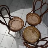 Following 3 Bistro chairs Fischel 1900