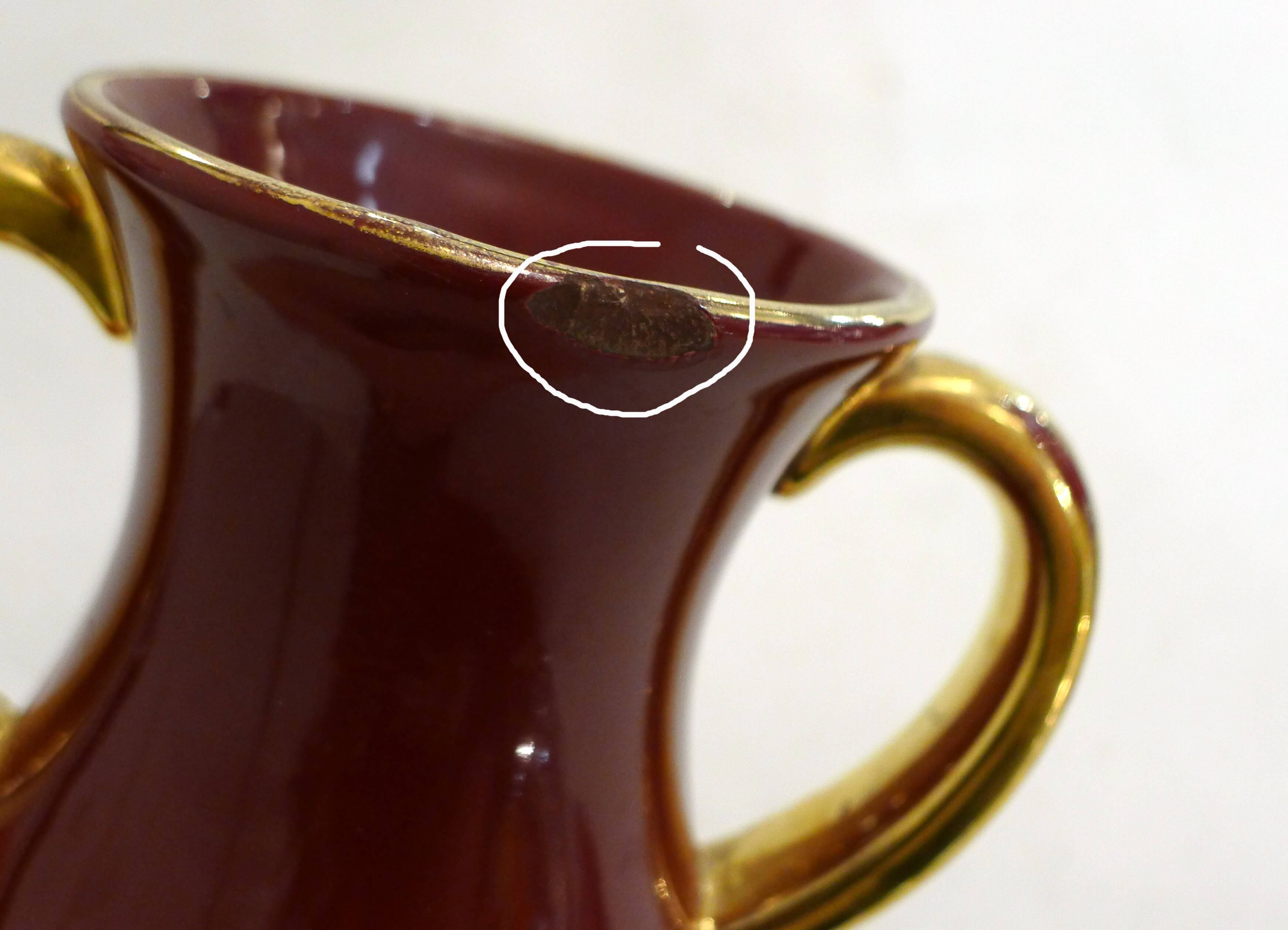 Art Deco amphora vase by Poet-Laval