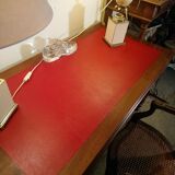 Louis Philippe style walnut desk.