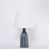Lampe de Bureau Modèle 1042 en Grès Bleu par Einar Johansen pour Søholm
