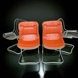 Chrome chair Gastone Rinaldi