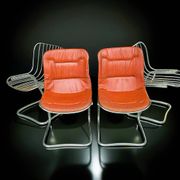 Chrome chair Gastone Rinaldi
