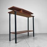 Vintage teak console Italy 1960