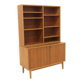 Bibliothèque scandinave en teck, Suède, 1960