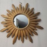 Sun mirror, made in Italy, 1960, 70, vintage