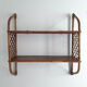 Vintage rattan floor