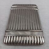 Christofle business card holder cigarette leaf case 925 sterling silver new