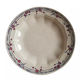 Round earthenware dish HBCM Hippolyte Boulenger Creil Montereau model Prunella
