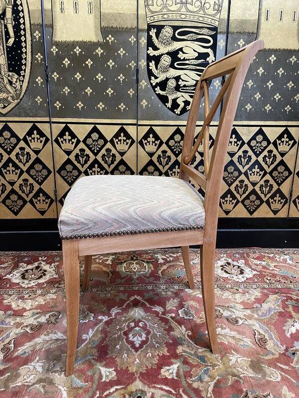 Set of 9 Louis XVI-Directoire style chairs