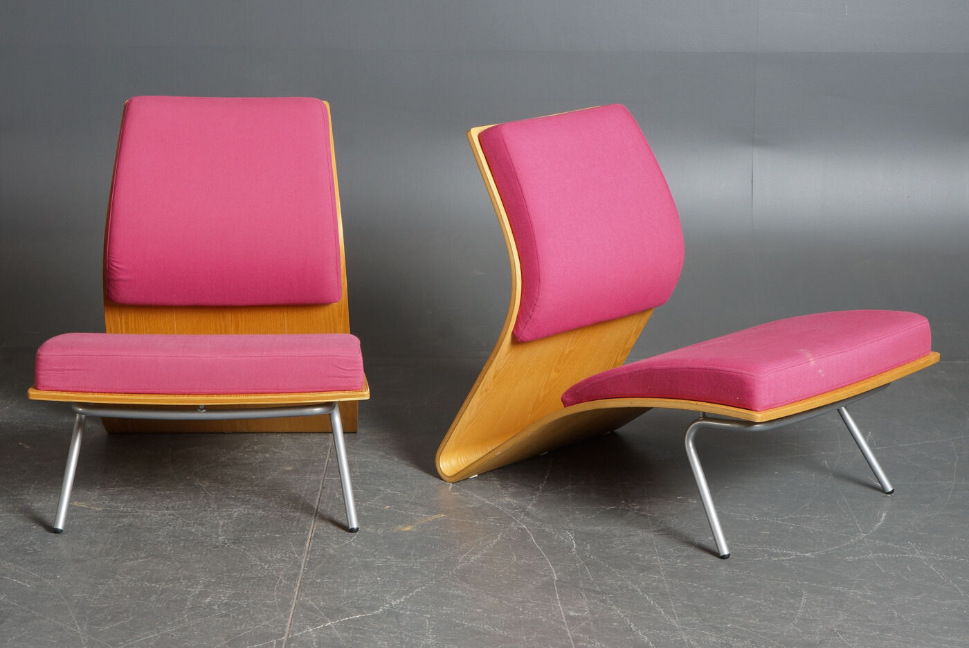 Paire de fauteuils scandinave 70's