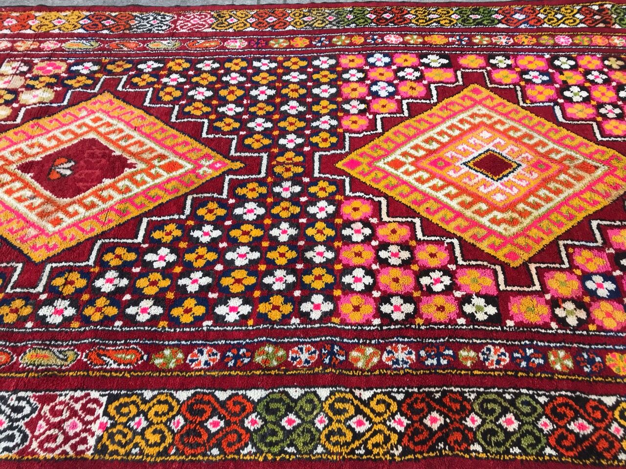 Moroccan Berber rug handmade 193x305cm