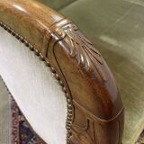 19th century Empire mahogany bench