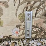 Vintage fabric headboard
