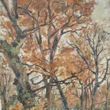 Tableau sous bois