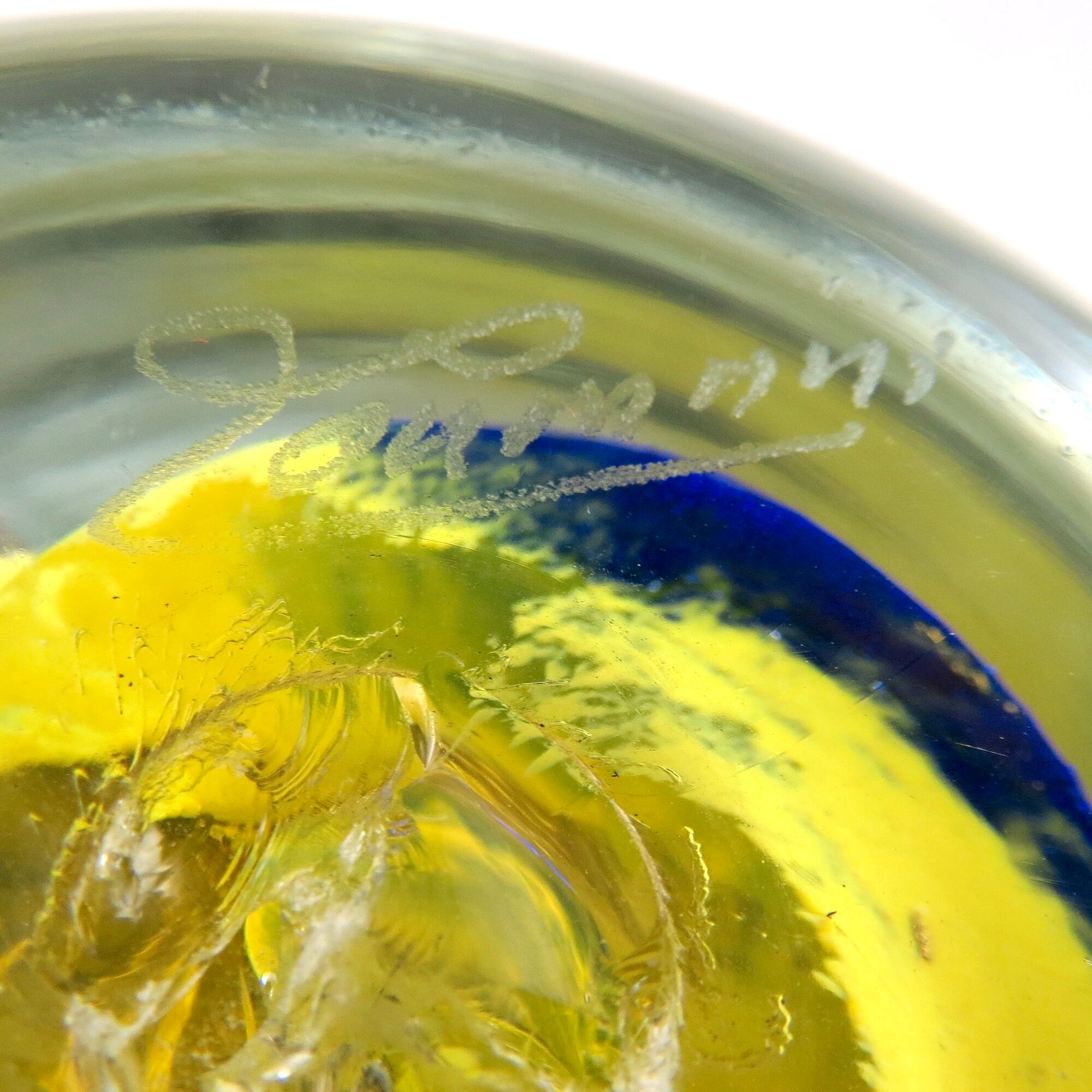 Sulfure press-paper ada loumani glass Biot glass design paperweight/novaro