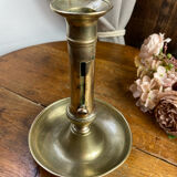 Push candle holder in brass