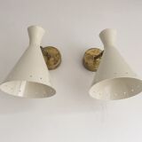 Wall lamp in the style of the Italian creations of the 50s