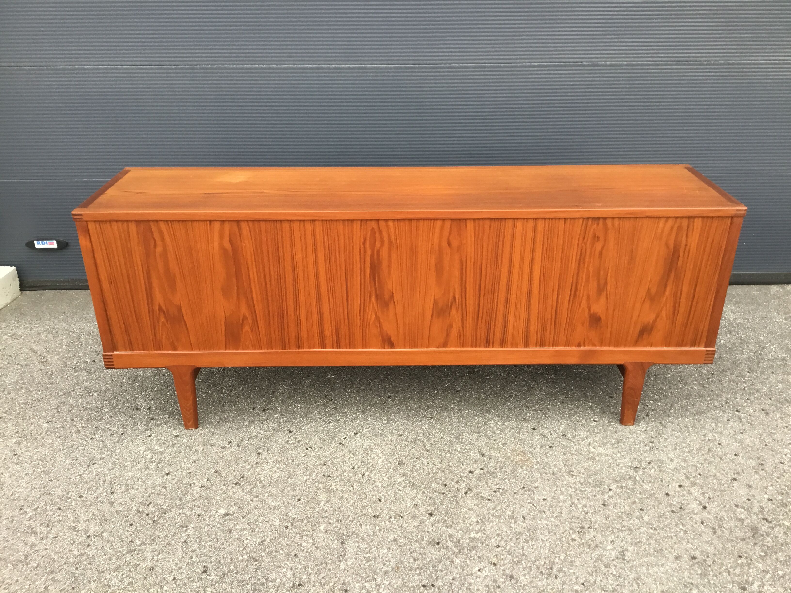 Danish teak sideboard in the 1960s