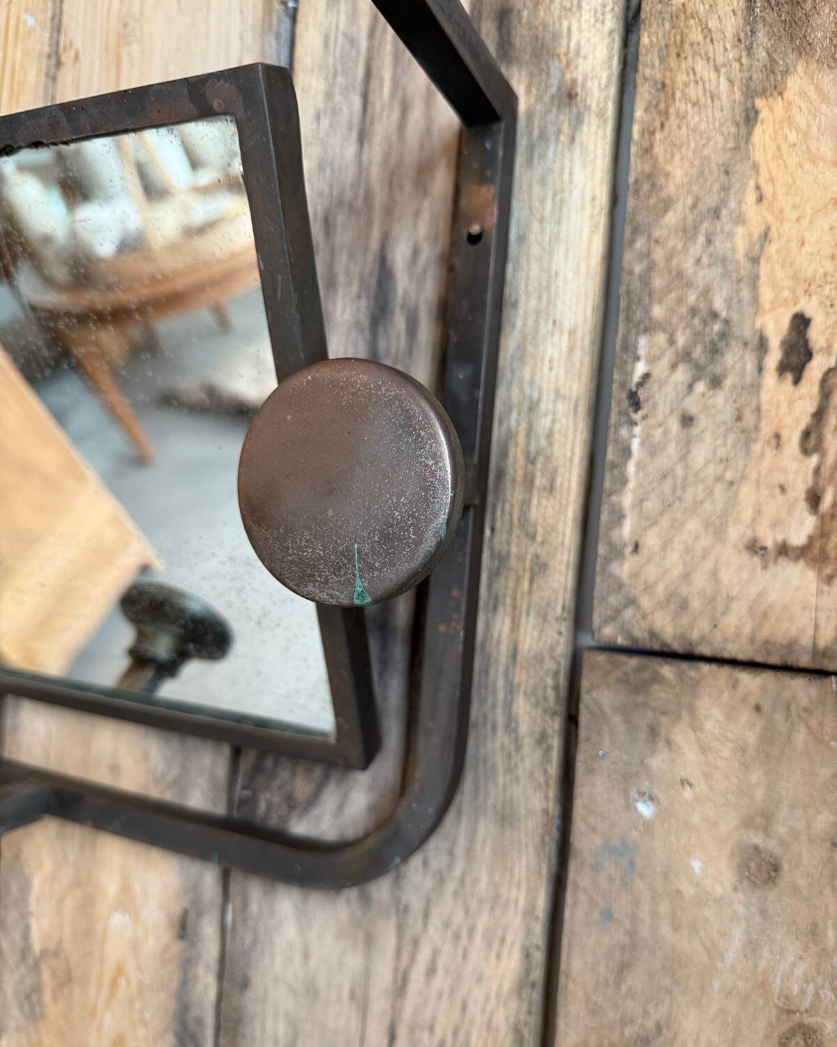 Vintage metal coat racks