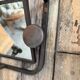 Vintage metal coat racks