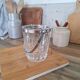 Seau à glaçon en cristal d'Arques vintage