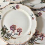 Limoges porcelain dessert plates