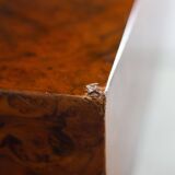 Elm burl coffee table, 1970